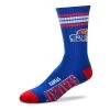 For Bare Feet Kansas Jayhawks 4 Stripe Deuce Crew Socks Royal