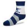 For Bare Feet Toddler Dallas Cowboys Rugby Ankle Socks Navy/grey