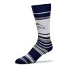 For Bare Feet Denver Broncos Mas Stripe Socks