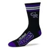 For Bare Feet Kid's Colorado Rockies 4 Stripe Deuce Socks