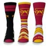 For Bare Feet Iowa State Cyclones 3pk Team Batch Socks