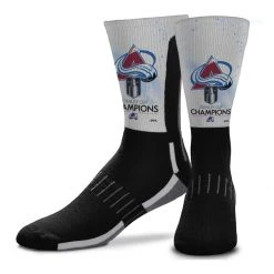 For Bare Feet Colorado Avalanche 2022 Stanley Cup Champions Socks