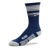 For Bare Feet Nevada Wolf Pack Four Stripe Socks Navy
