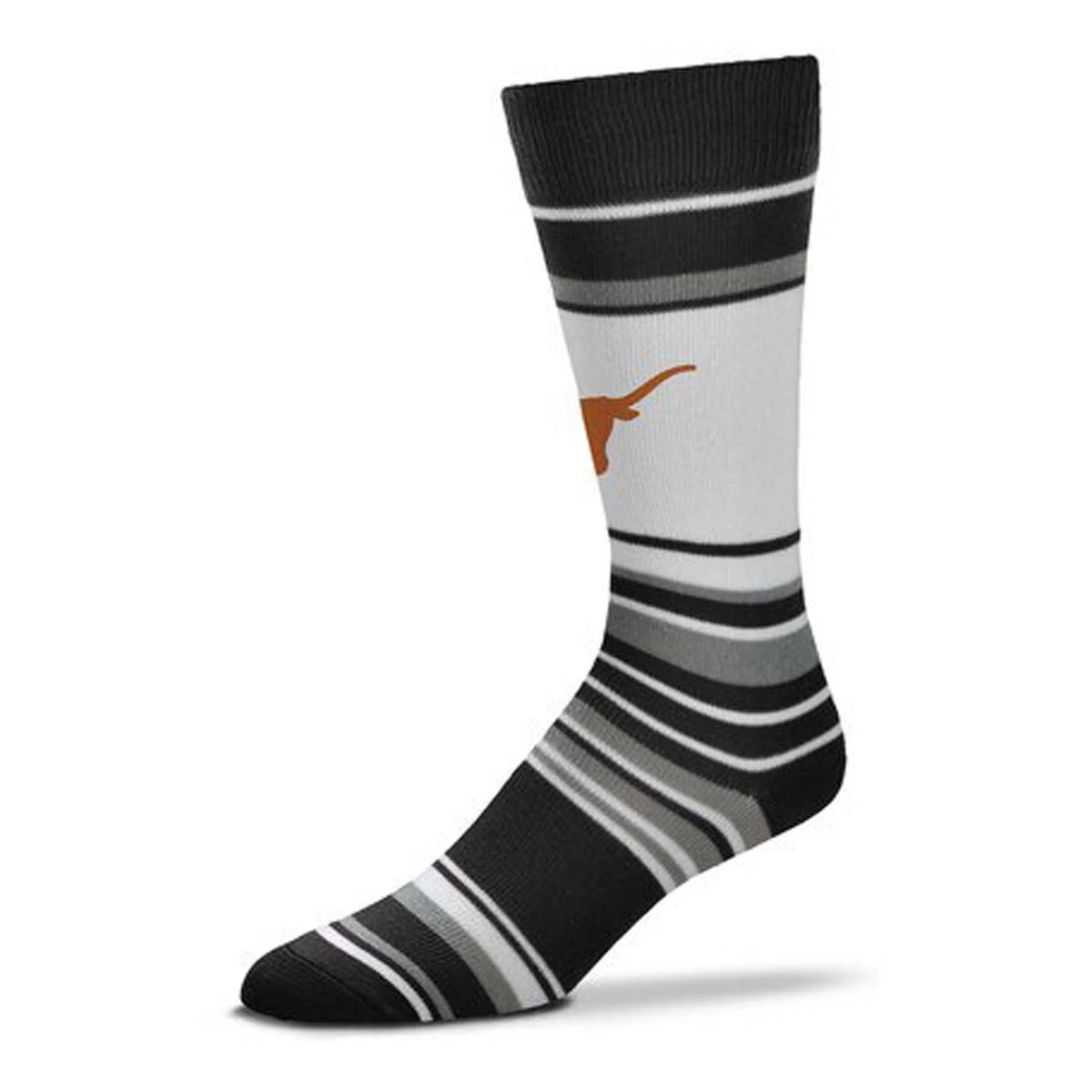 For Bare Feet Texas Longhorns Mas Stripe Socks 1 For Bare Feet Texas Longhorns Mas Stripe Socks