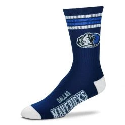 For Bare Feet Dallas Mavericks 4 Stripe Deuce Socks