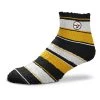 For Bare Feet Pittsburgh Steelers Skip Stripe Socks